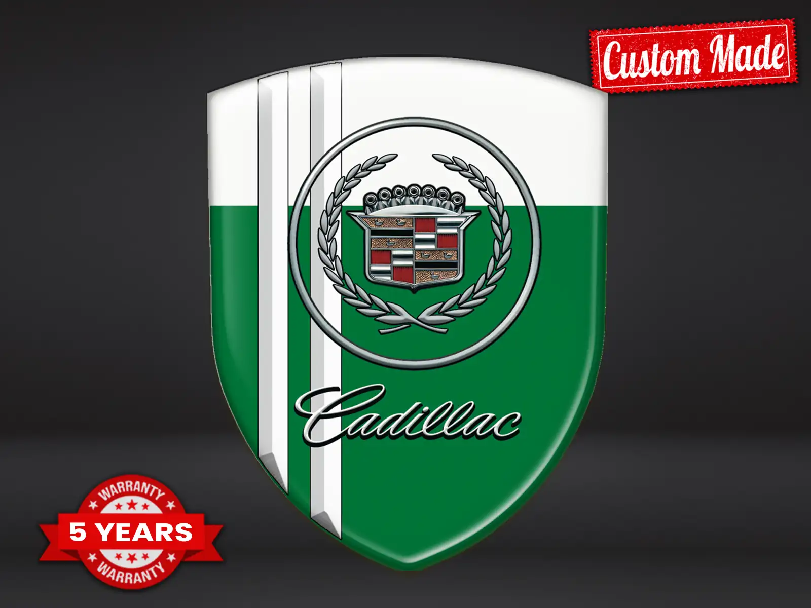 Cadillac Autoaufkleber Stern Professionell Stabil ST
